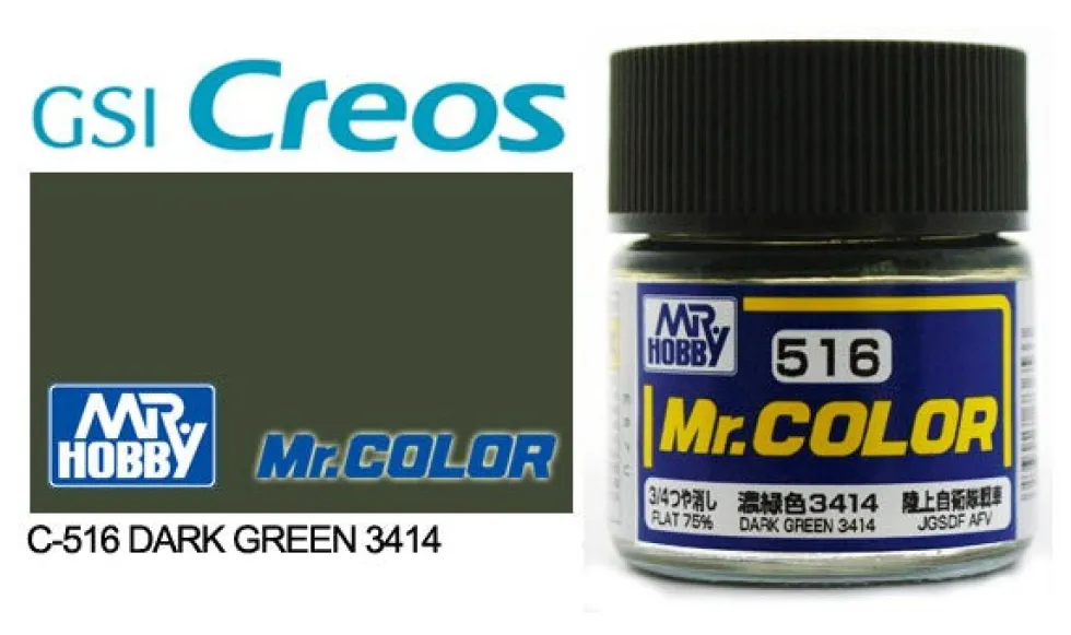 Mr. Color C516 Dark Green 3414 10ml