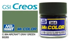 Mr. Color C364 75% Flat Aircraft Gray Green (BS283) 10ml