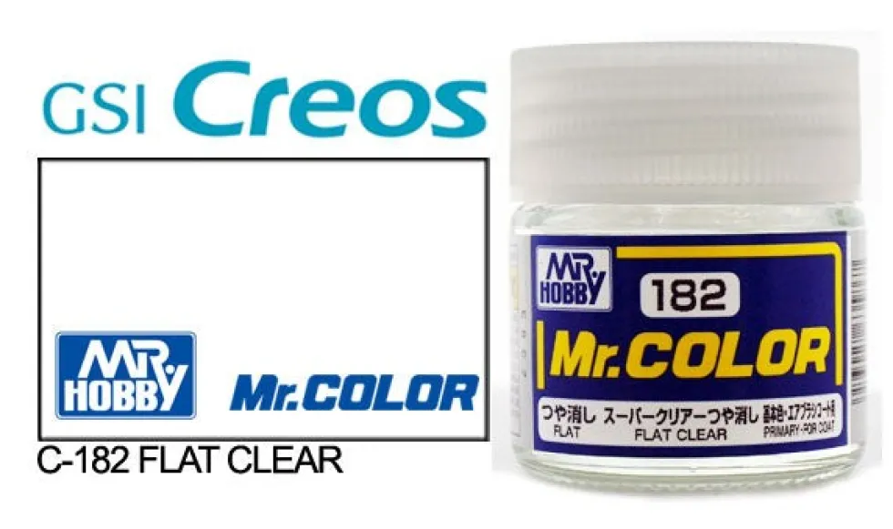Mr. Color C182 Flat Clear 10ml
