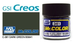 Mr. Color C361 75% Flat Dark Green (BS641) 10ml