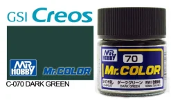 Mr. Color C70 3/4 Flat Dark Green 10ml
