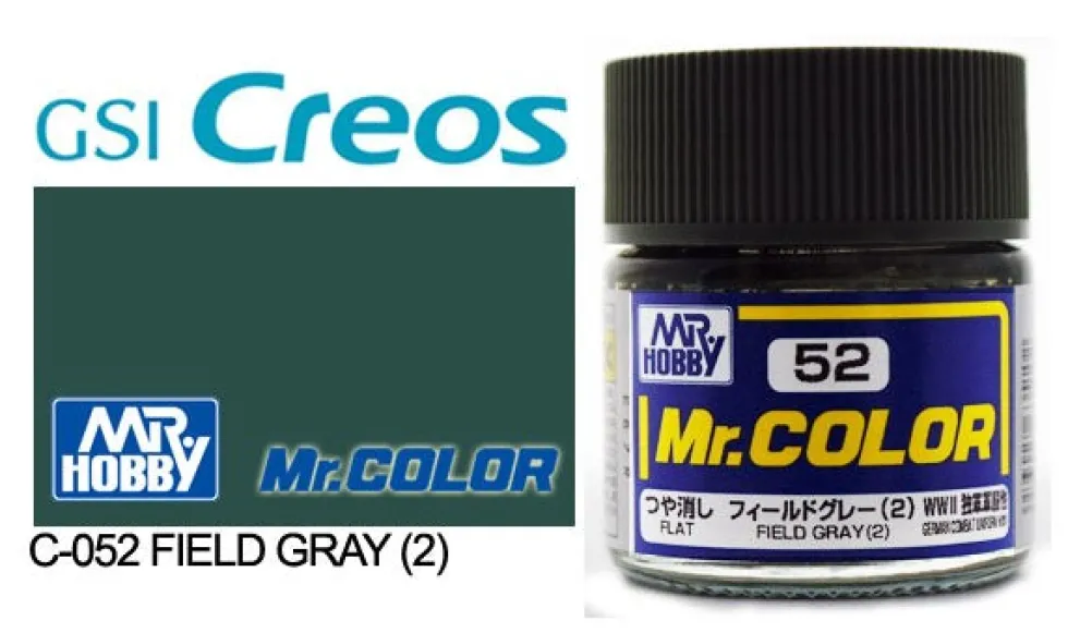 Mr. Color C52 Flat Field Gray(2) 10ml