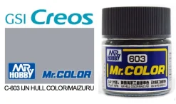 Mr. Color C603 75% Flat IJN Hull Gray Color Maizuru 10ml