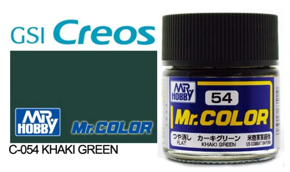 Mr. Color C54 Flat Khaki Green 10ml