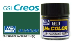 Mr. Color C136 Flat Russian Green (2) 10ml