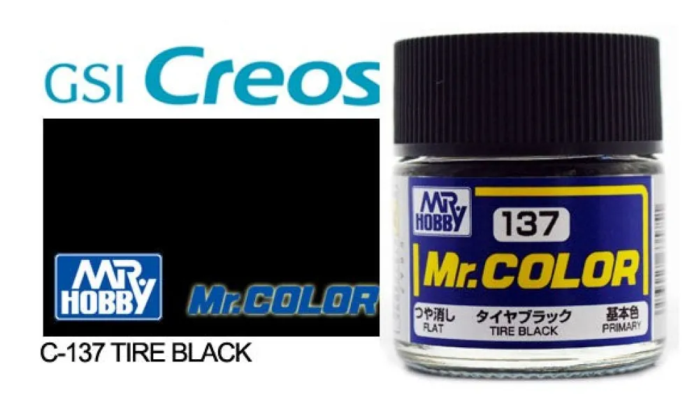Mr. Color C137 Flat Tire Black 10ml