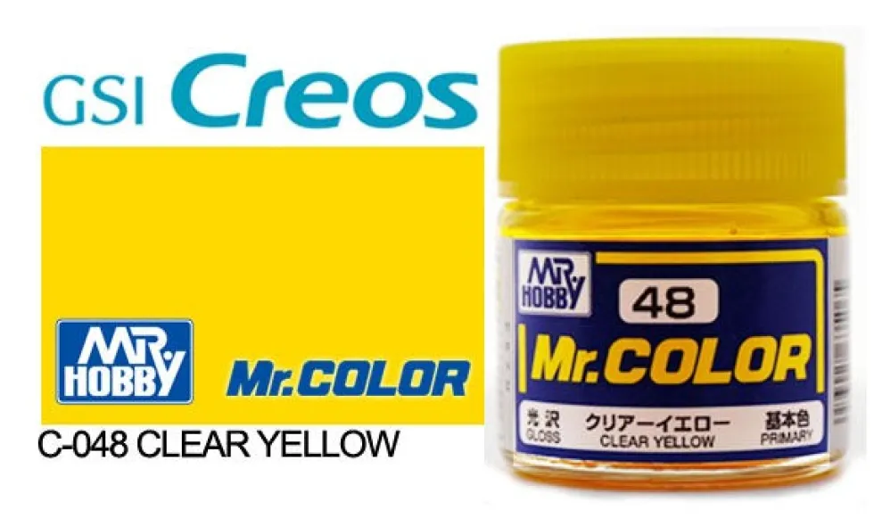 Mr. Color C48 Gloss Clear Yellow 10ml