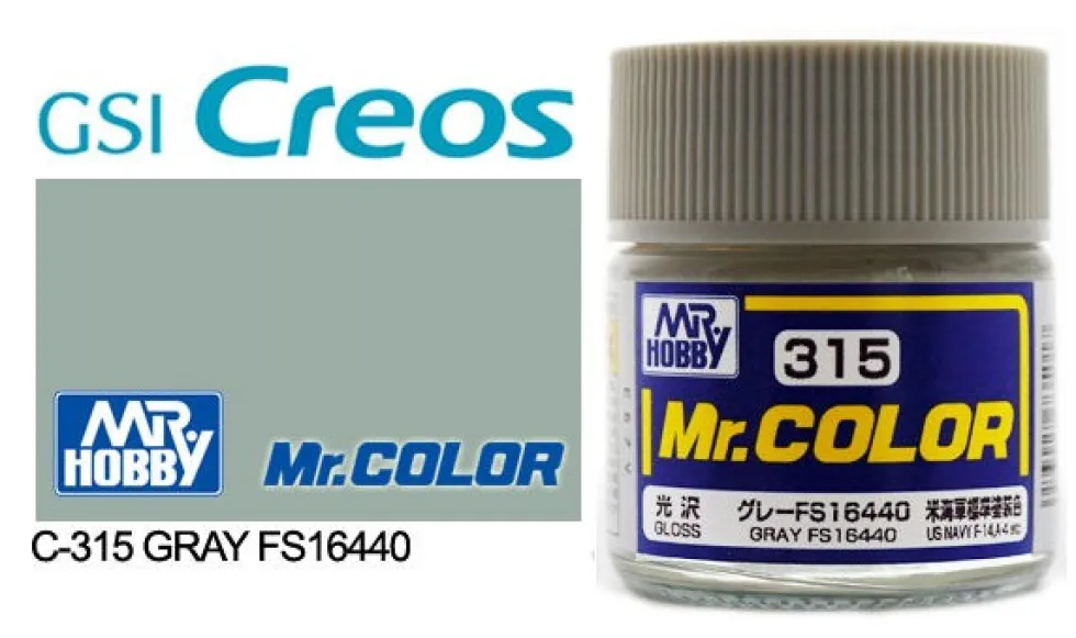 Mr. Color C315 Gloss Gray FS16440 10ml
