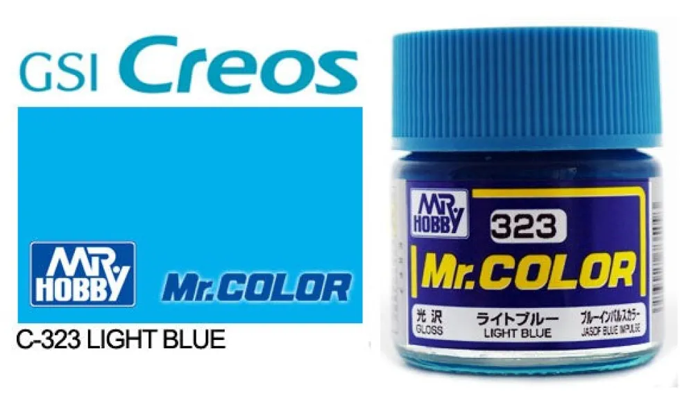 Mr. Color C323 Gloss Light Blue 10ml
