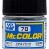 Mr. Color C78 Gloss Metallic Black 10ml
