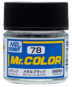 Mr. Color C78 Gloss Metallic Black 10ml