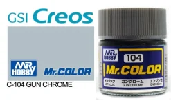 Mr. Color C104 Gloss Metallic Gun Chrome 10ml