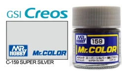 Mr. Color C159 Gloss Metallic Super Silver 10ml