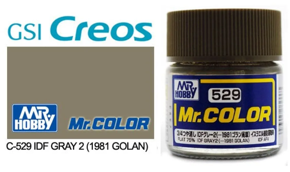 Mr. Color C529 IDF Gray 2 1981 Golan 10ml