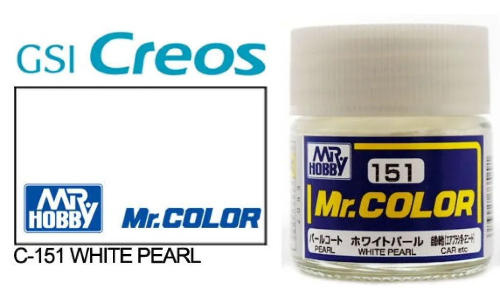 Mr. Color C151 Pearl White 10ml