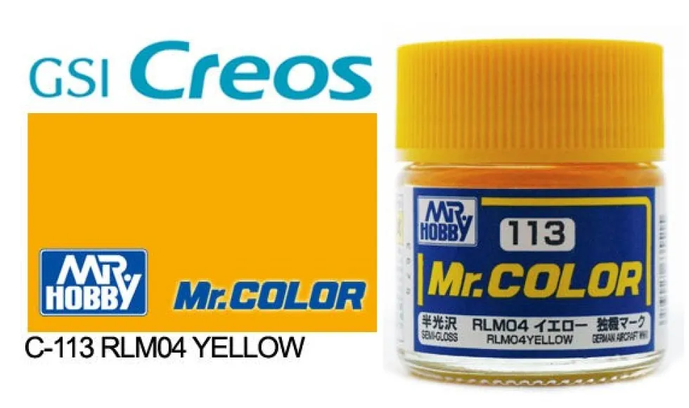 Mr. Color C113 RLM04 Yellow 10ml