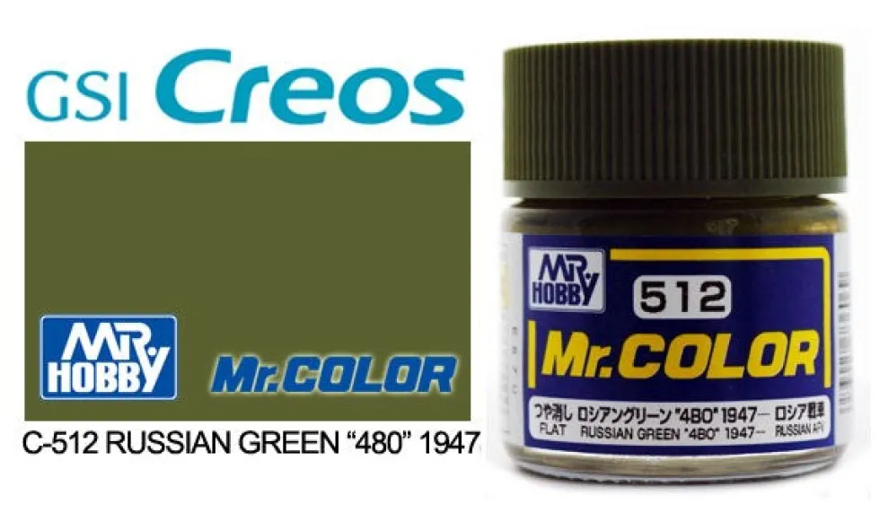 Mr. Color C512 Russian Green 4BO 10ml