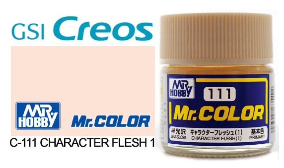 Mr. Color C111 Semi-Gloss Character Flesh(1) 10ml