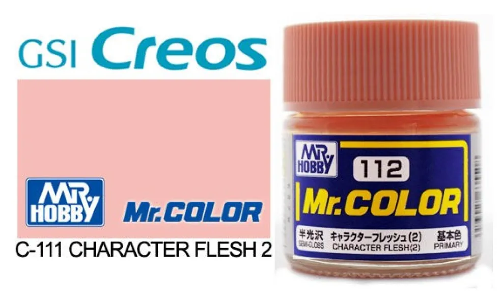 Mr. Color C112 Semi-Gloss Character Flesh(2) 10ml