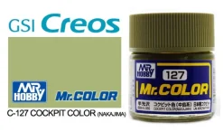 Mr. Color C127 Semi-Gloss Cockpit Color (Nakajima) 10ml