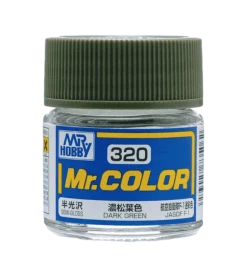 Mr. Color C320 Semi-Gloss Dark Green 10ml
