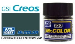 Mr. Color C330 Semi-Gloss Dark Green BS381C/641 10ml
