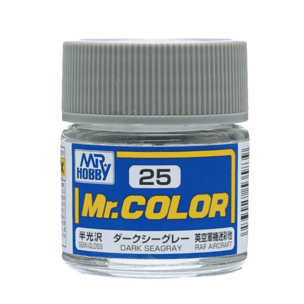 Mr. Color C25 Semi-Gloss Dark Seagray 10ml