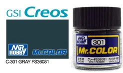 Mr. Color C301 Semi-Gloss Gray FS36081 10ml