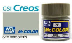Mr. Color C128 Semi-Gloss Gray Green 10ml