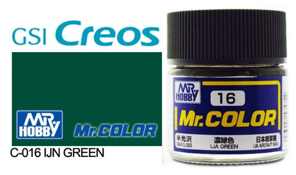 Mr. Color C16 Semi-Gloss IJA Green 10ml