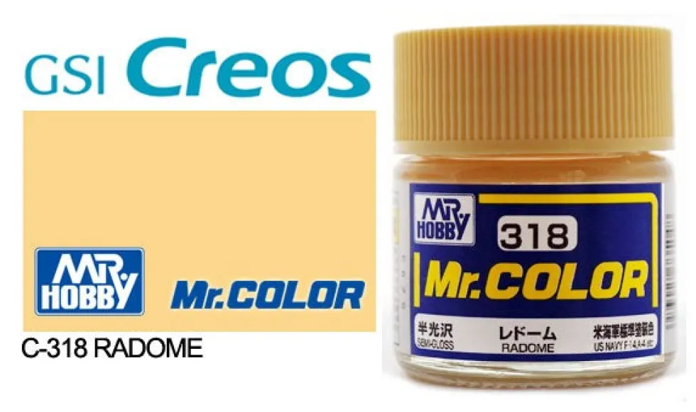 Mr. Color C318 Semi-Gloss Radome 10ml