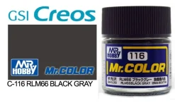 Mr. Color C116 Semi-Gloss RLM66 Black Gray 10ml