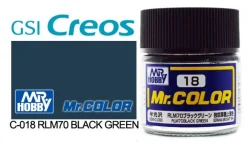 Mr. Color C18 Semi-Gloss RLM70 Black Green 10ml