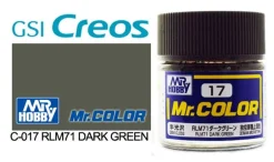 Mr. Color C17 Semi-Gloss RLM71 Dark Green 10ml