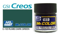 Mr. Color C123 Semi-Gloss RLM83 Dark Green 10ml