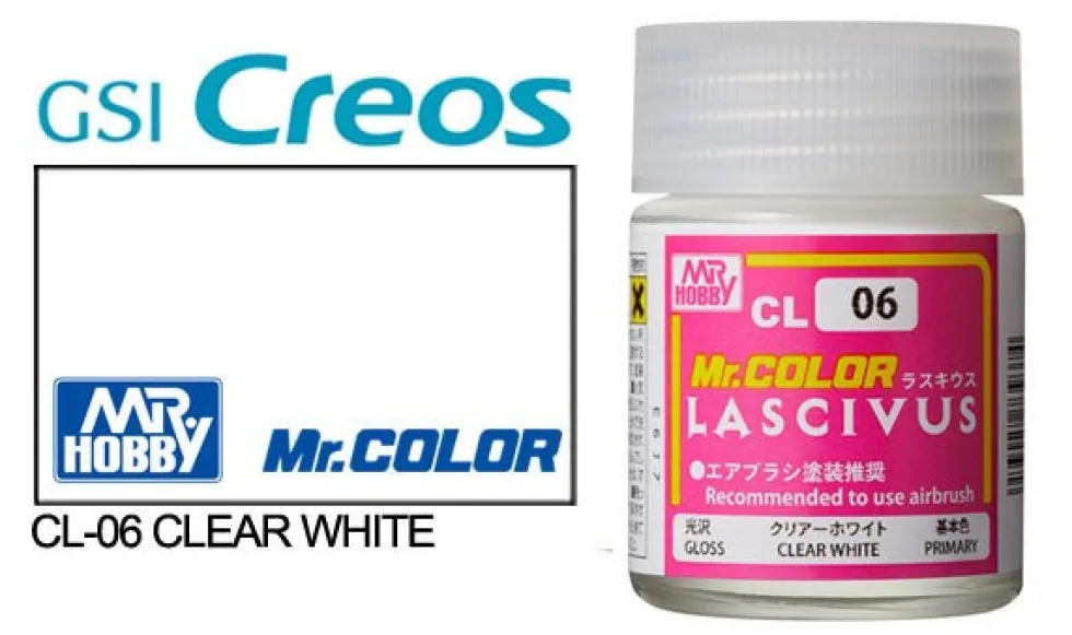 Mr. Color Lascivus CL06 Gloss Clear White 18ml
