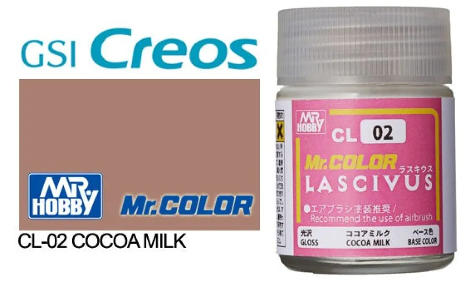 Mr. Color Lascivus CL02 Gloss Cocoa Milk 18ml