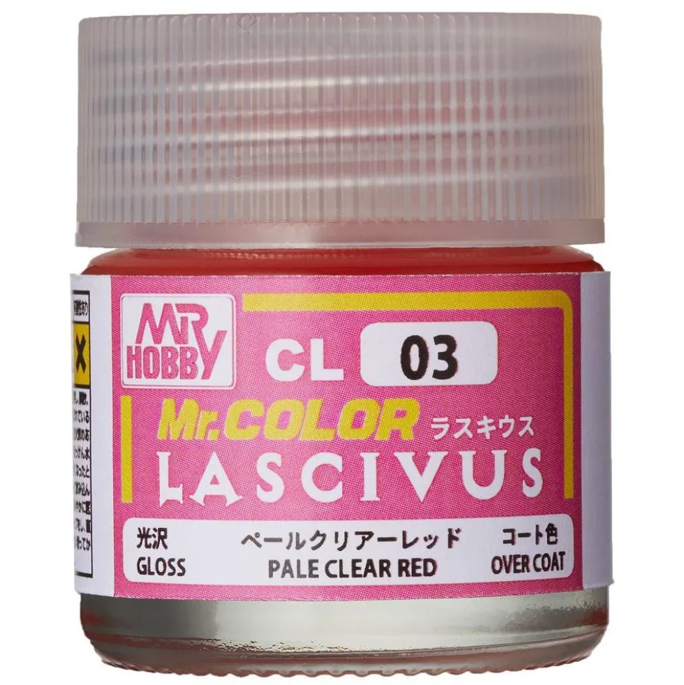 Mr. Color Lascivus CL03 Gloss Pale Clear Red 10ml