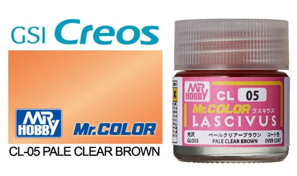 Mr. Color Lascivus CL05 Gloss Pale Clear Brown 10ml