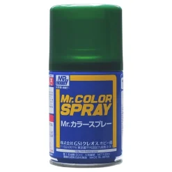 Mr. Color Spray S124 Semi-Gloss Dark Green(Mitsubishi) 40ml