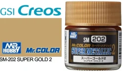 Mr. Color Super Metallic SM202 Super Gold 2 10ml