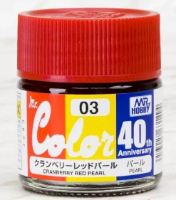 Mr. Color 40th Anniversary AVC03 Cranberry Red Pearl 10ml