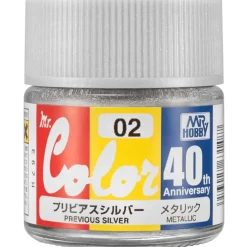 Mr. Color 40th Anniversary AVC02 Previous Silver 10ml
