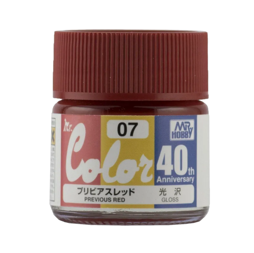 Mr. Color 40th Anniversary AVC07 Previous Red 10ml