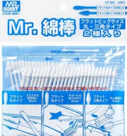 Mr. Cotton Swab Flat Round/Triangle Type GT96