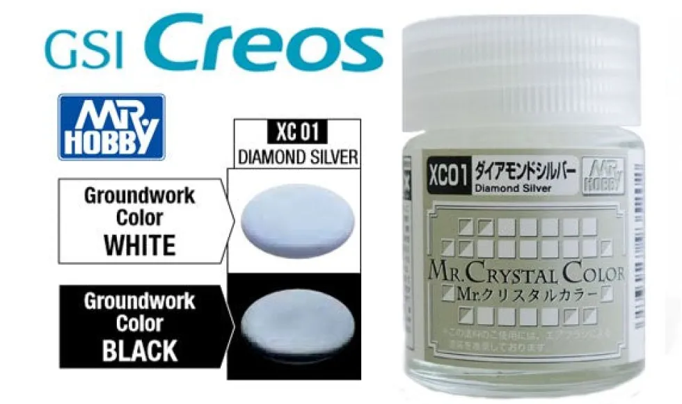 Mr. Crystal Color XC01 Diamond Silver