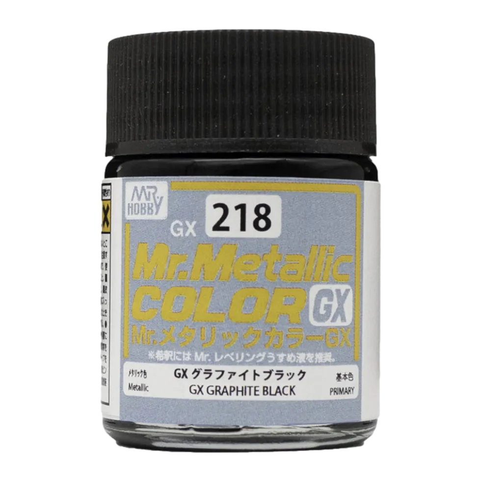 Mr. Metallic Color GX GX218 Graphite Black 18ml