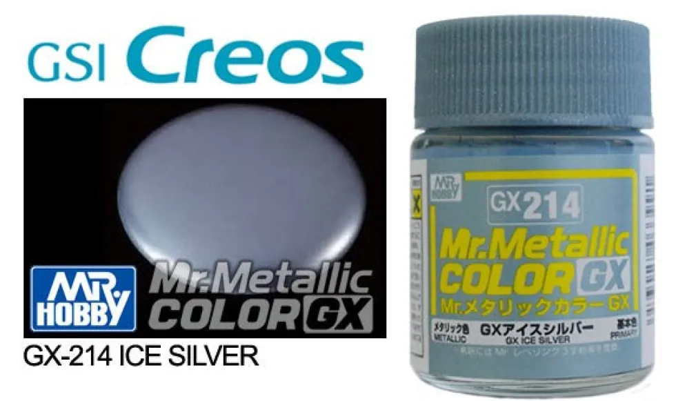 Mr. Metallic Color GX GX214 Ice Silver 18ml