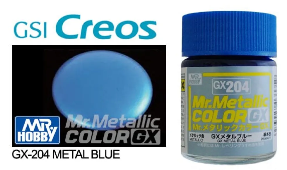Mr. Metallic Color GX GX204 Metal Blue 18ml