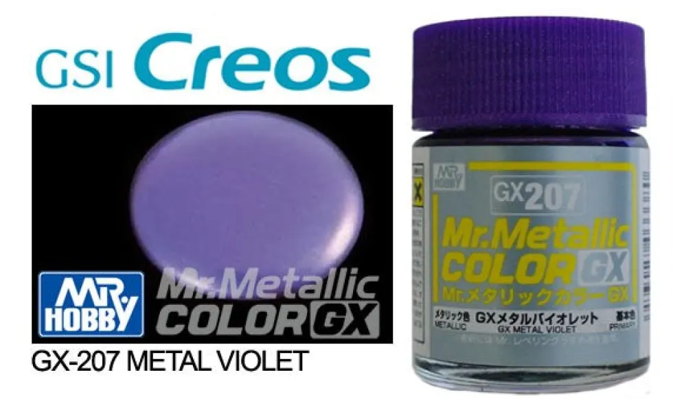 Mr. Metallic Color GX GX207 Metal Violet 18ml